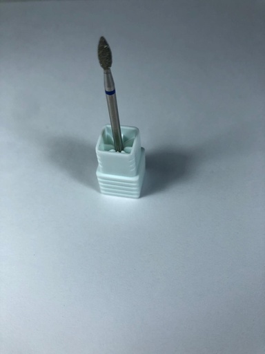 [DSDRFM27] Drop-shaped diamond coated rotary file 2,7 mm, Medium abrasiveness