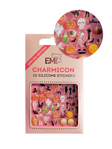 [CSSE15] Charmicon 3D Silicone Stickers Halloween 1