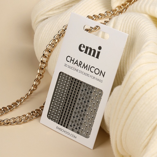 [CSS318] Charmicon 3D Silicone Stickers #236 Fashion chains