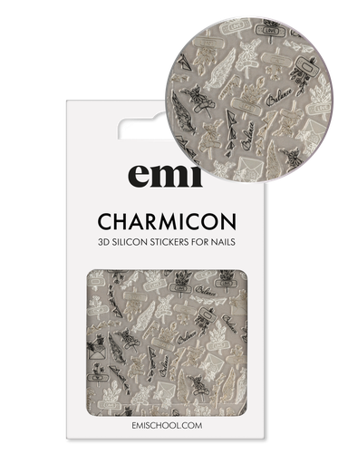 [CSS311] Charmicon 3D Silicone Stickers #229 Love letters
