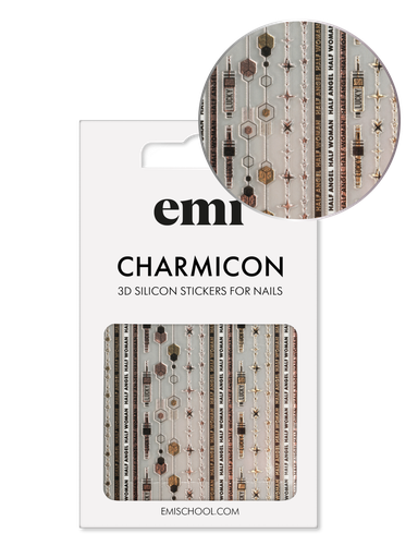 [CSS306] Charmicon 3D Silicone Stickers #224 Lucky