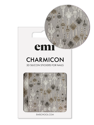 [CSS305] Charmicon 3D Silicone Stickers #223 Boho