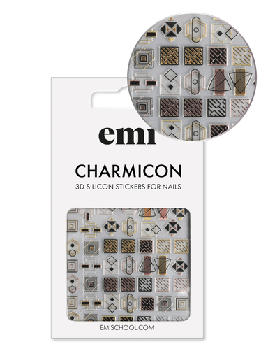 [CSS275] Charmicon 3D Silicone Stickers #193 Elegance