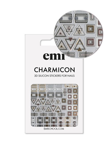 [CSS274] Charmicon 3D Silicone Stickers #192 Classic