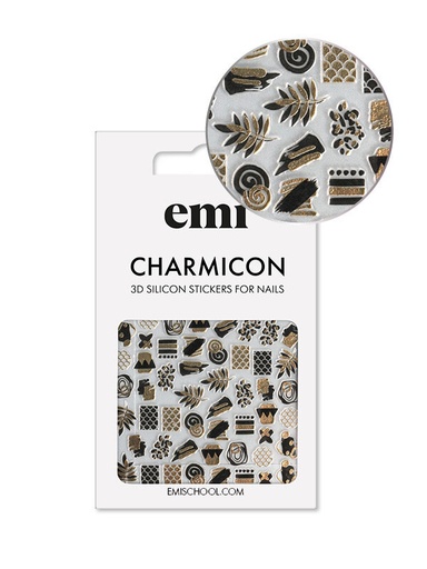 [CSS269] Charmicon 3D Silicone Stickers #187 Accents