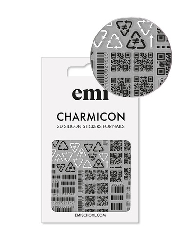 [CSS257] Charmicon 3D Silicone Stickers #175 Codes