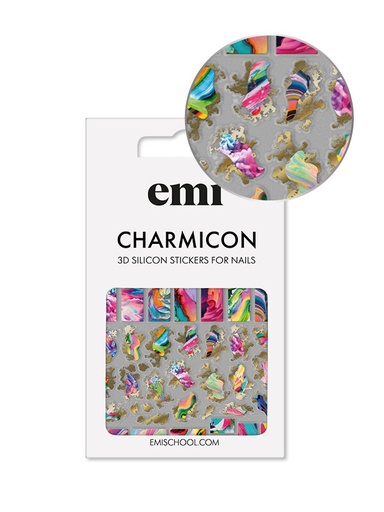 [CSS248] Charmicon 3D Silicone Stickers #166 Aura