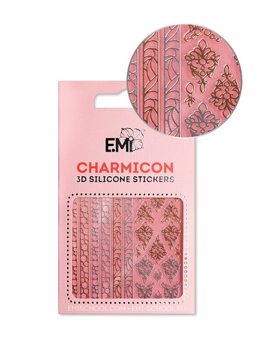 [CSS235] Charmicon 3D Silicone Stickers #153 Jewelry