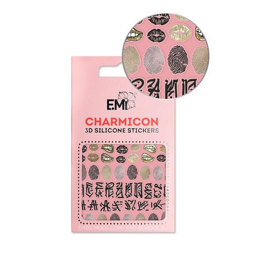 [CSS228] Charmicon 3D Silicone Stickers #146 Prints