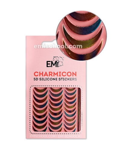 [CSS183] Charmicon 3D Silicone Stickers #101 Lunula