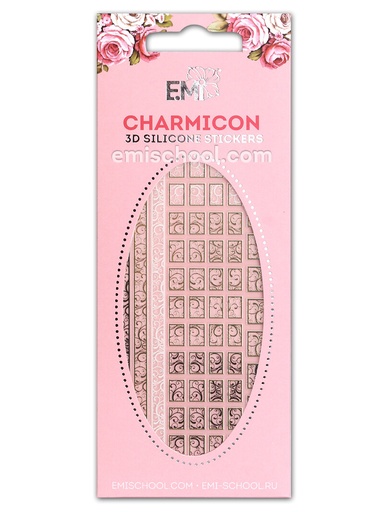 [CSS157] Charmicon 3D Silicone Stickers #75 Swirl