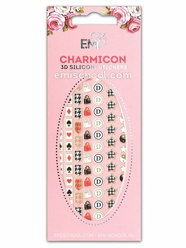 [CSS139] Charmicon 3D Silicone Stickers #57 Icons