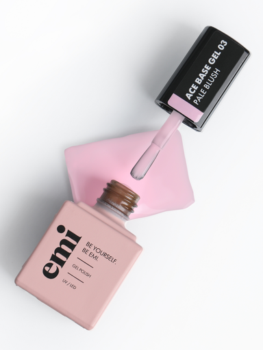 [ABPBL-9] E.MiLac Ace Base #03 Pale Blush, 9 ml.