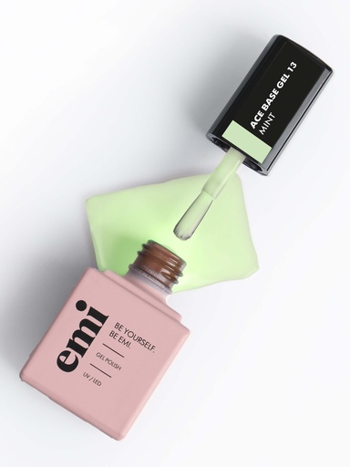 [ABMN-9] E.MiLac Ace Base Gel #13 Mint, 9 ml.
