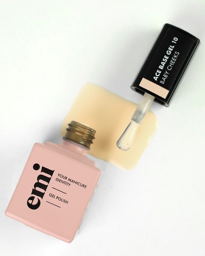 [ABBYC-9] E.MiLac Ace Base Gel #10 Baby cheeks, 9 ml.