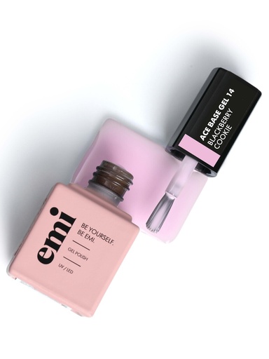 [ABBLC-9] E.MiLac Ace Base Gel #14 Blackberry cookie, 9 ml.