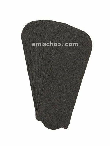 [PFS180] 180 Grit Stainless Steel Pedicure File Refill, 10 pcs