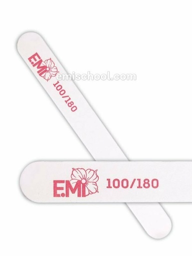[NF-100/180] Nail File white 100/180 for artificial nails
