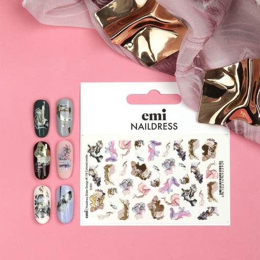 [NDS164] Naildress Slider Design #118 Colored smoke