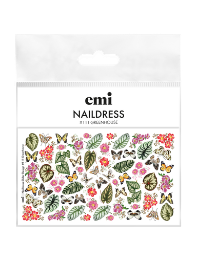 [NDS157] Naildress Slider Design #111 Greenhouse