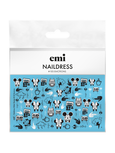 [NDS151] Naildress Slider Design #105 Emotions
