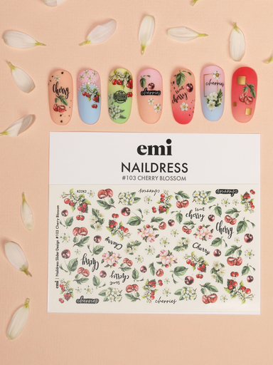 [NDS149] Naildress Slider Design #103 Cherry Blossom