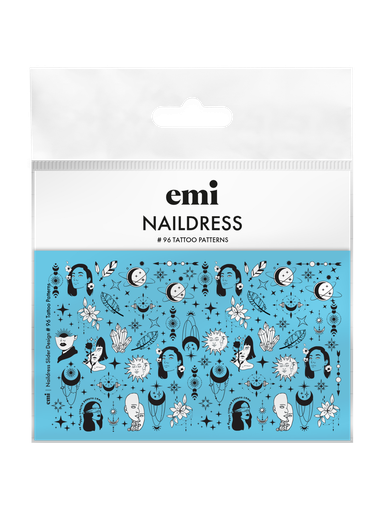 [NDS142] Naildress Slider Design #96 Tattoo patterns