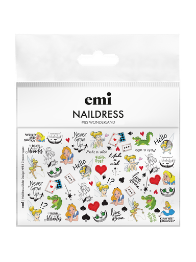 [NDS128] Naildress Slider Design #82 Wonderland