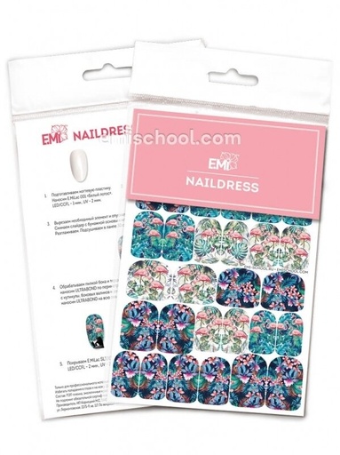 [NDS080] Naildress Slider Design #34 Flamingo