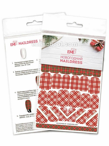 [NDS072] Naildress Slider Design #26 Scottish Tartan