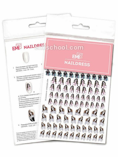 [NDS070] Naildress Slider Design #24 Fashion Lady