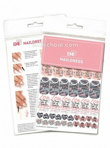 [NDS062] ​Naildress Slider Design №16 Graffiti