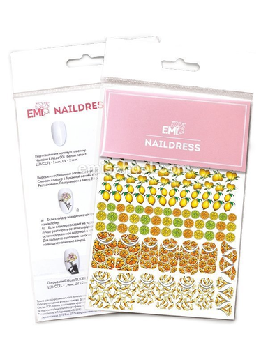 [NDS053] Naildress Slider Design #7 Citrus