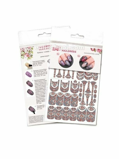 [NDS016] Naildress Slider Design Jacquard