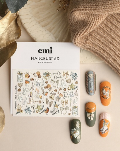 [NCPS5D039] NAILCRUST 5D #39 Scandi Style