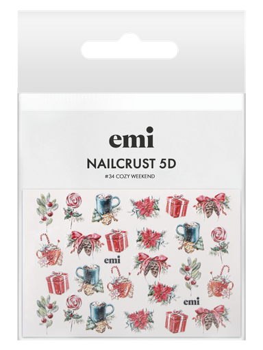 [NCPS5D034] NAILCRUST 5D #34 Сozy Weekend