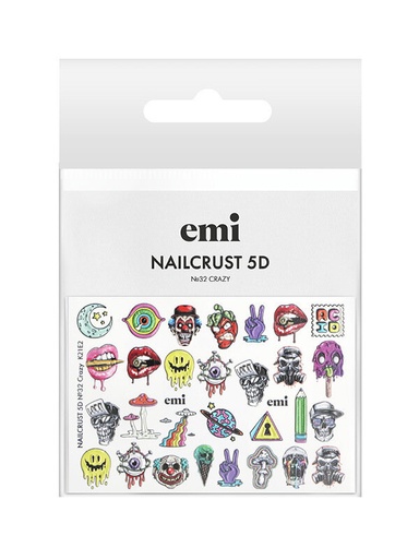 [NCPS5D032] NAILCRUST 5D #32 Crazy