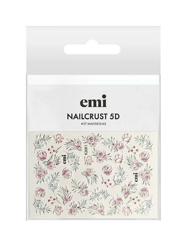 [NCPS5D027] NAILCRUST 5D #27 Magnolias