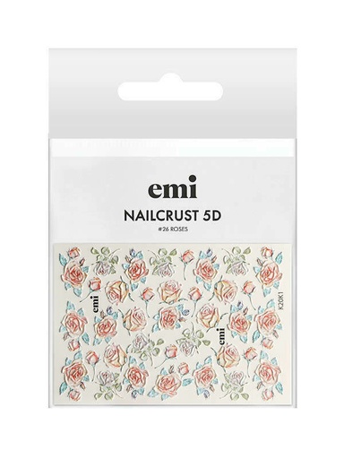 [NCPS5D026] NAILCRUST 5D #26 Roses