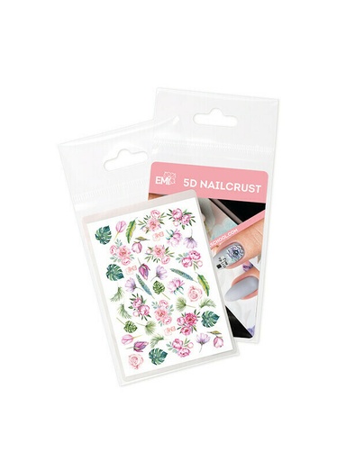 [NCPS5D016] NAILCRUST 5D #16 Tropics & Peonies