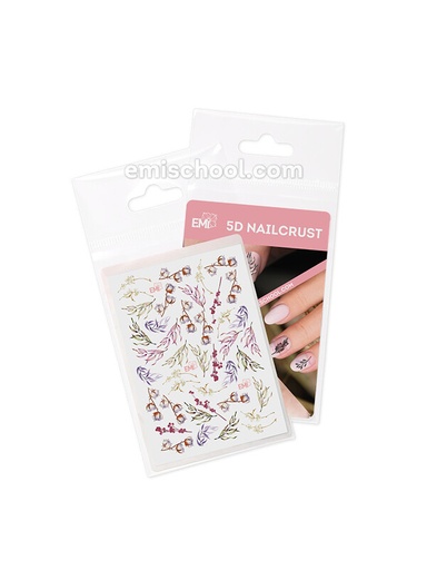 [NCPS5D012] NAILCRUST 5D #12 Cotton Flowers