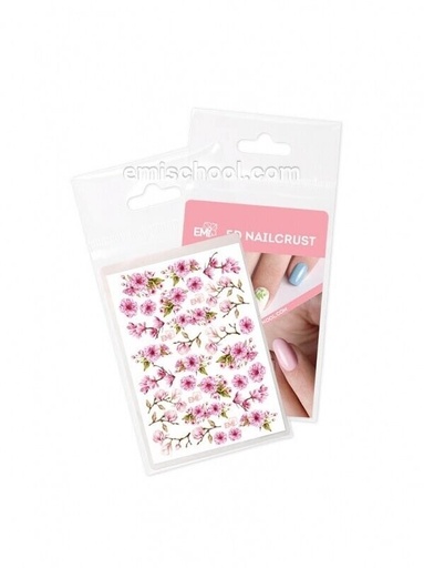 [NCPS5D009] NAILCRUST 5D #9 Flowers