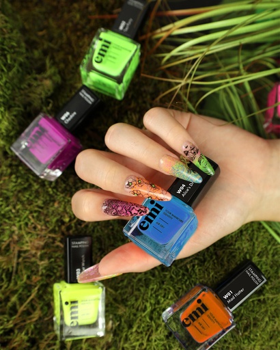 [SNPW4] Nail Polish for Stamping Alice`s Dress #W4, 9 ml.