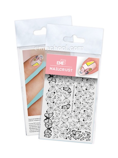 [NCPS094] NAILCRUST Pattern Sliders #46 Butterflies
