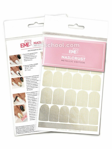 [NCPS087] NAILCRUST Pattern Sliders #39 Gold