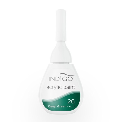 [10190026] Acrylic paint 26 - Deep Green 1 10 ml