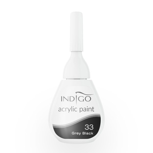 [10190033] Acrylic paint 33 - Grey Black 10 ml