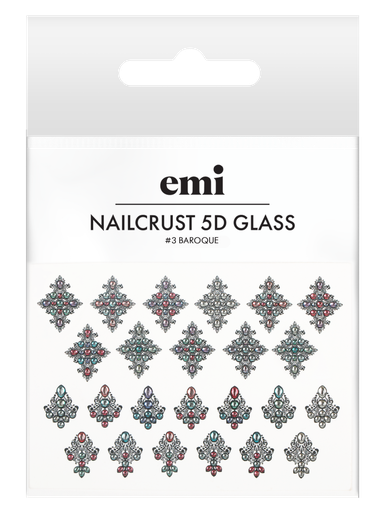 [NC5DG03] NAILCRUST 5D GLASS #3 Baroque