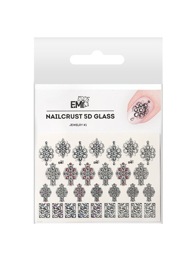 [NC5DG01] NAILCRUST 5D GLASS #1 Jewelry