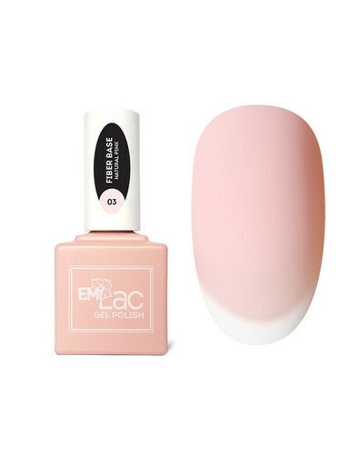 E.MiLac Fiber Base Gel Natural Pink #3